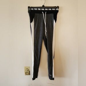 victoria secret PINK yoga pants black size xs